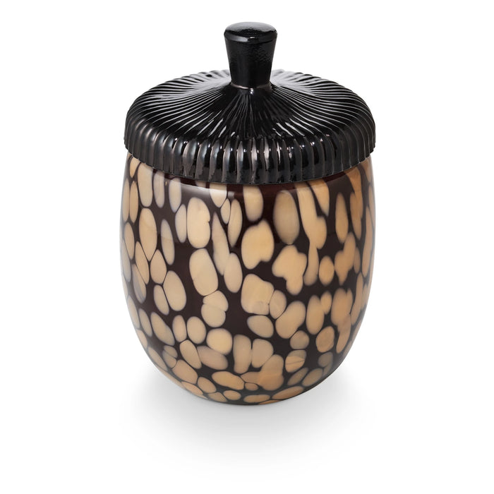 midnight pumpkin acorn candle