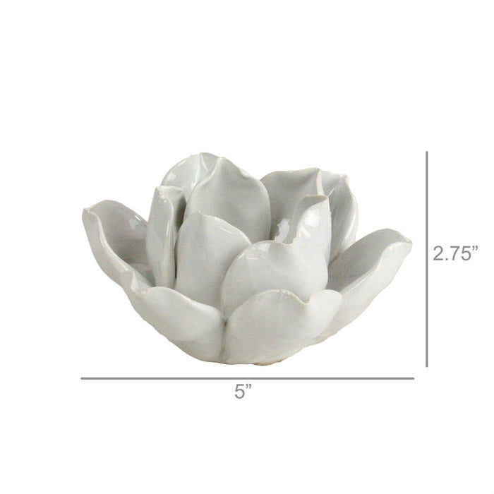lotus tea light holder
