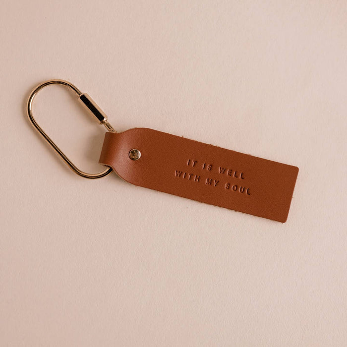 it is well, with my soul key holder