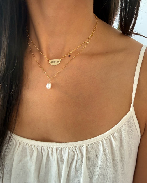 baroque pearl necklace