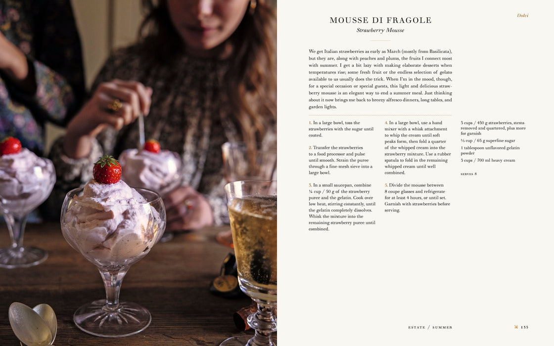 a kitchen in italy book