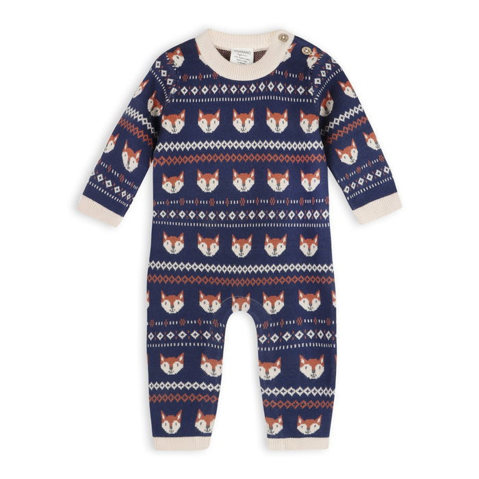 faire isle fox knit sweater jumper