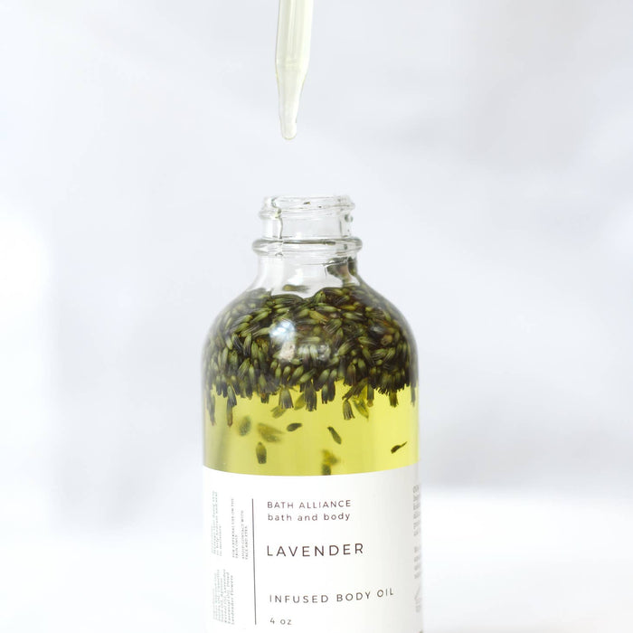 2 oz Lavender infused body oil
