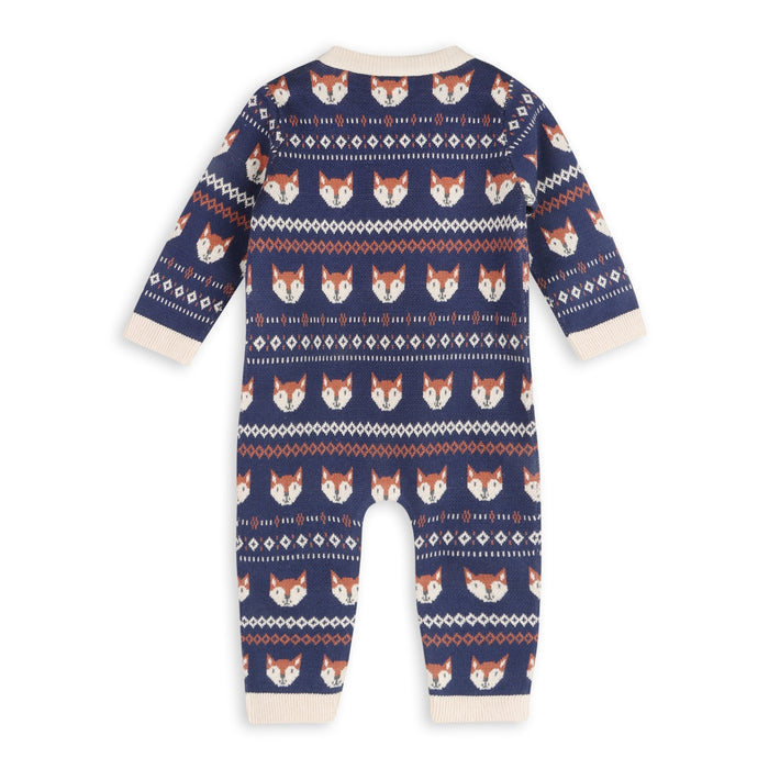 faire isle fox knit sweater jumper