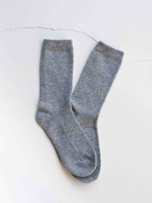 winter wool, cashmere blend sock, multiple colors