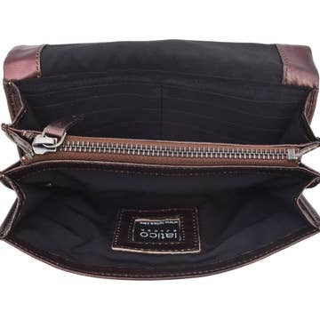 eloise leather wallet cognac