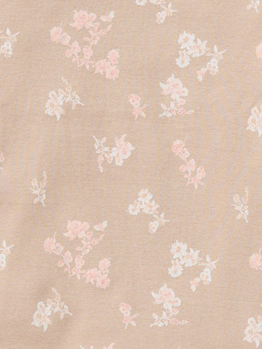 floral  baby onesie pink