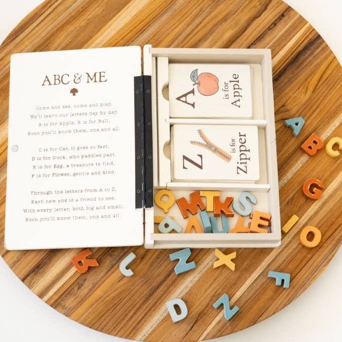abc's & me woodland storybook gift set