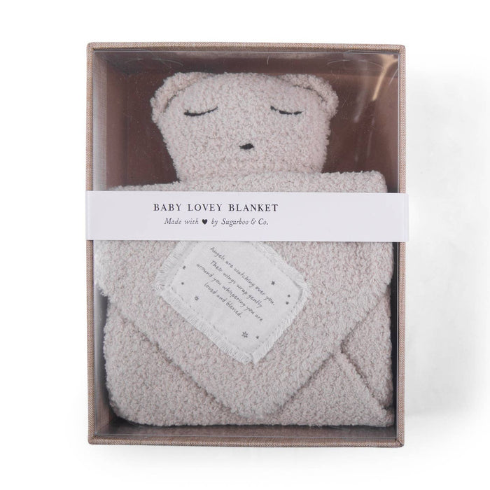angels are watching baby lovey blanket