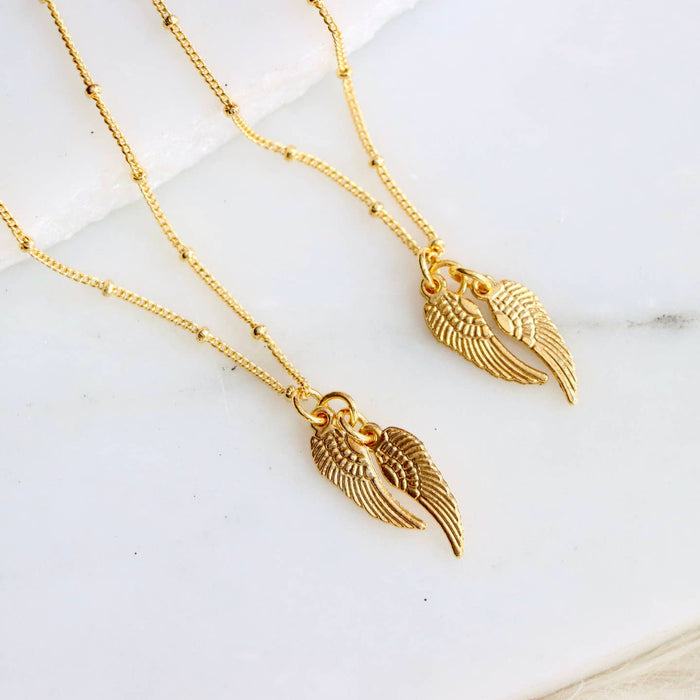 angel wings necklace