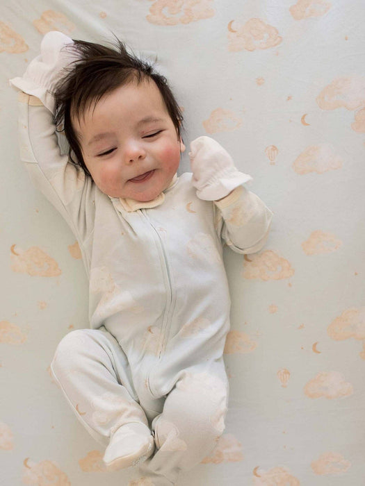 night sky baby onesie pajamas