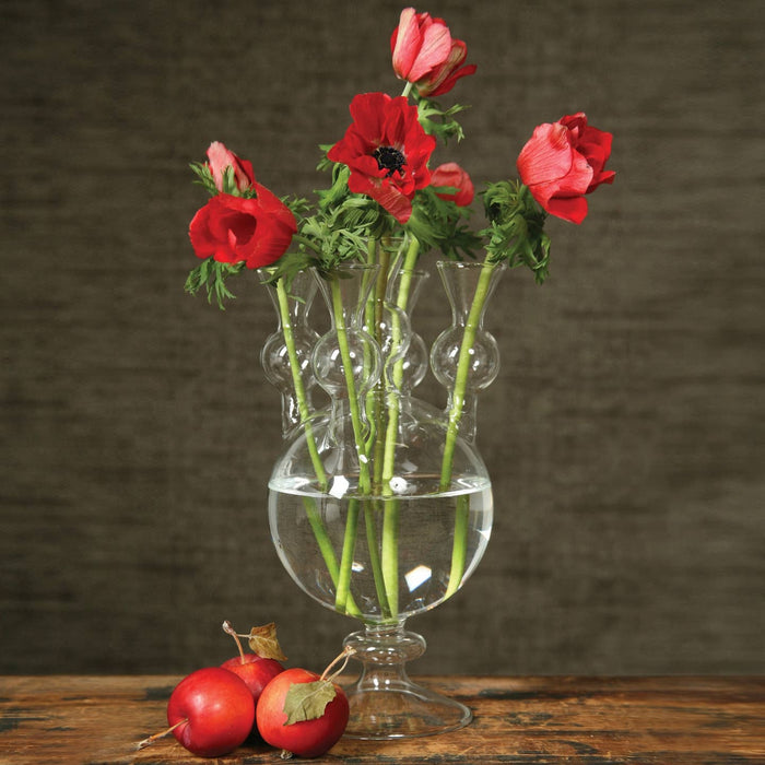 tulipiere glass vase