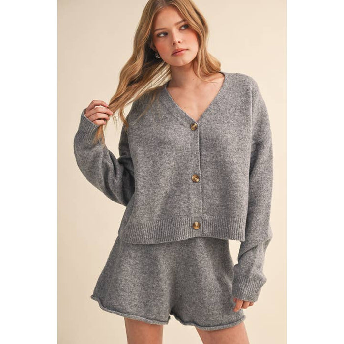 cardigan sweater lounge set