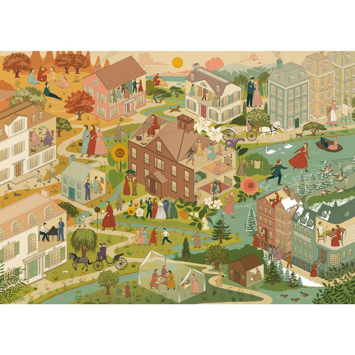 the world of little women: 1000-piece jigsaw puzzle