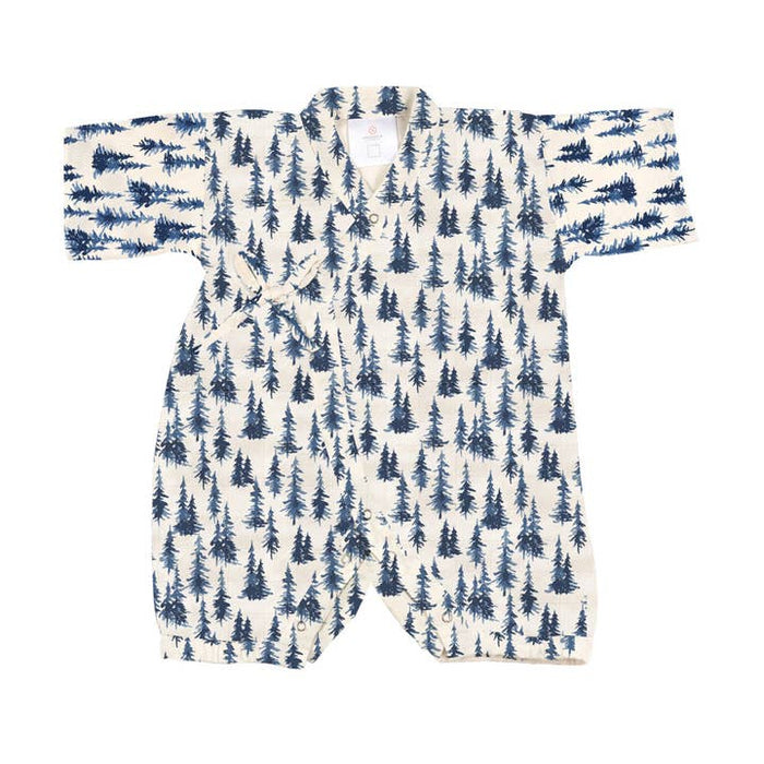 bamboo forest baby romper
