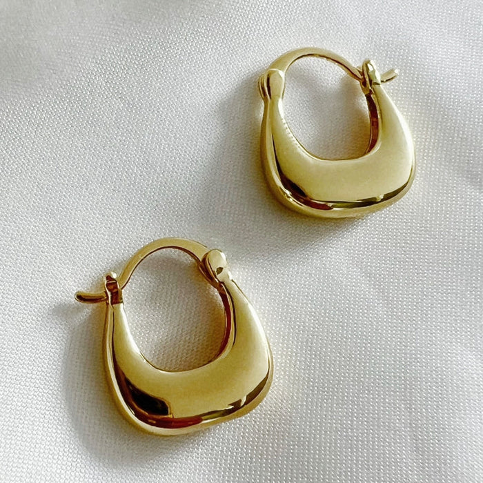 hoop earrings