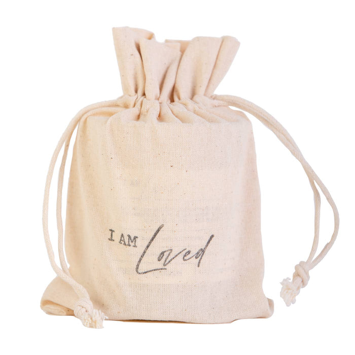 'i am loved' candle