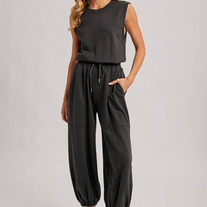 knit active jumpsuit