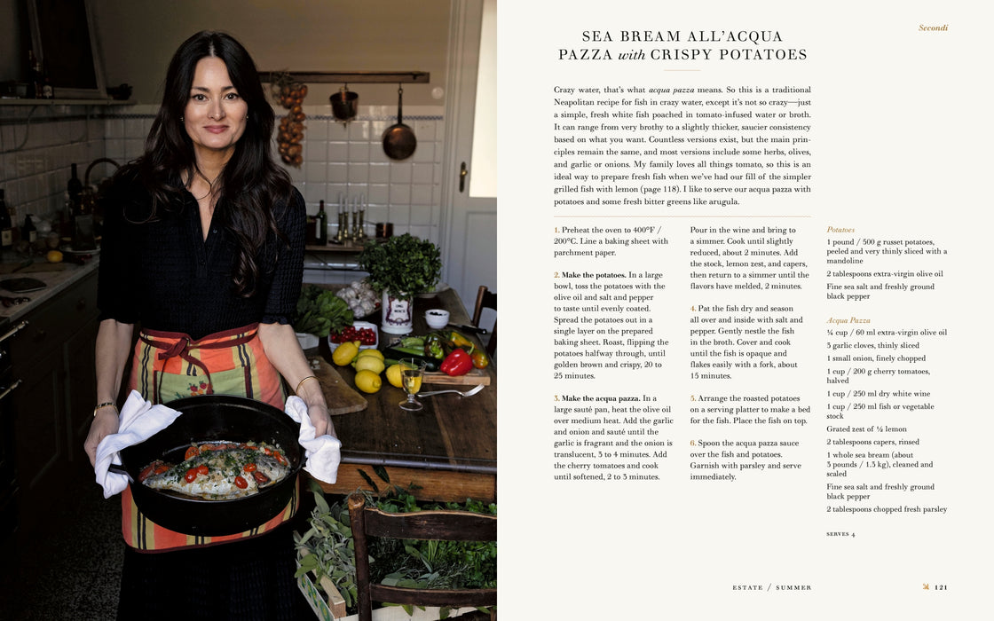 a kitchen in italy book