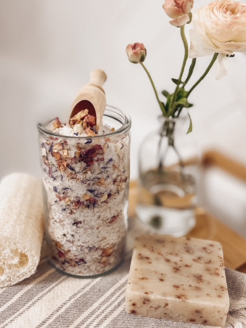wildflower bath salts