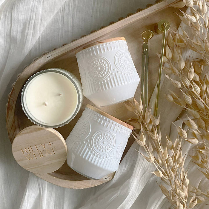 vintage candle, haven