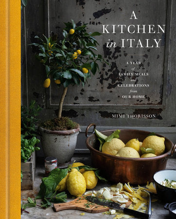 a kitchen in italy book