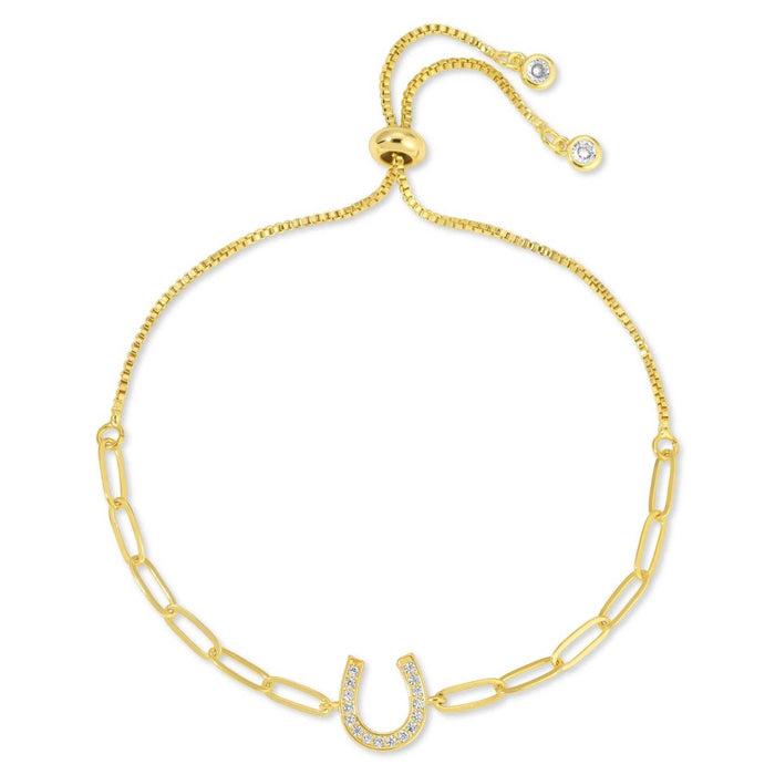horseshoe pulley bracelet