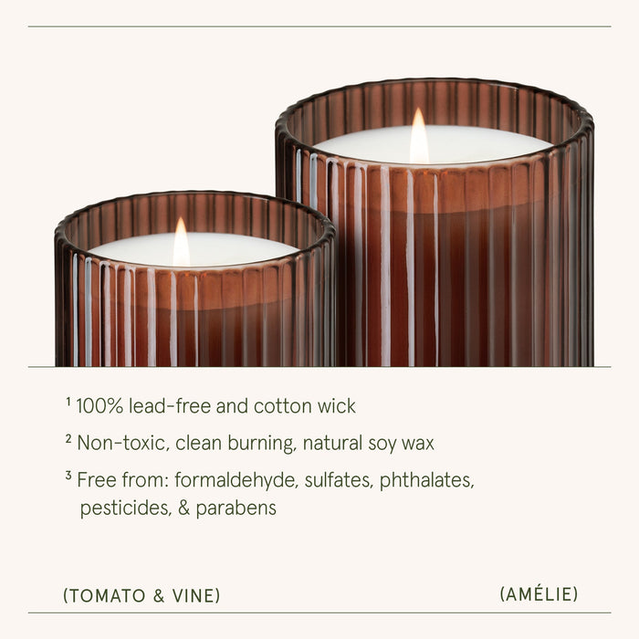 tomato + vine candle