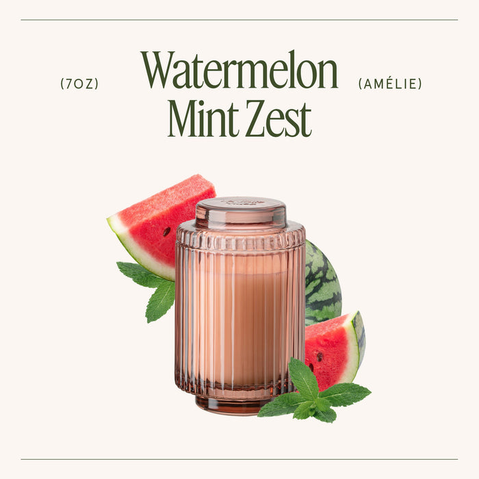 watermelon mint zest candle