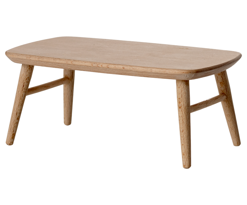maileg coffee table, nature