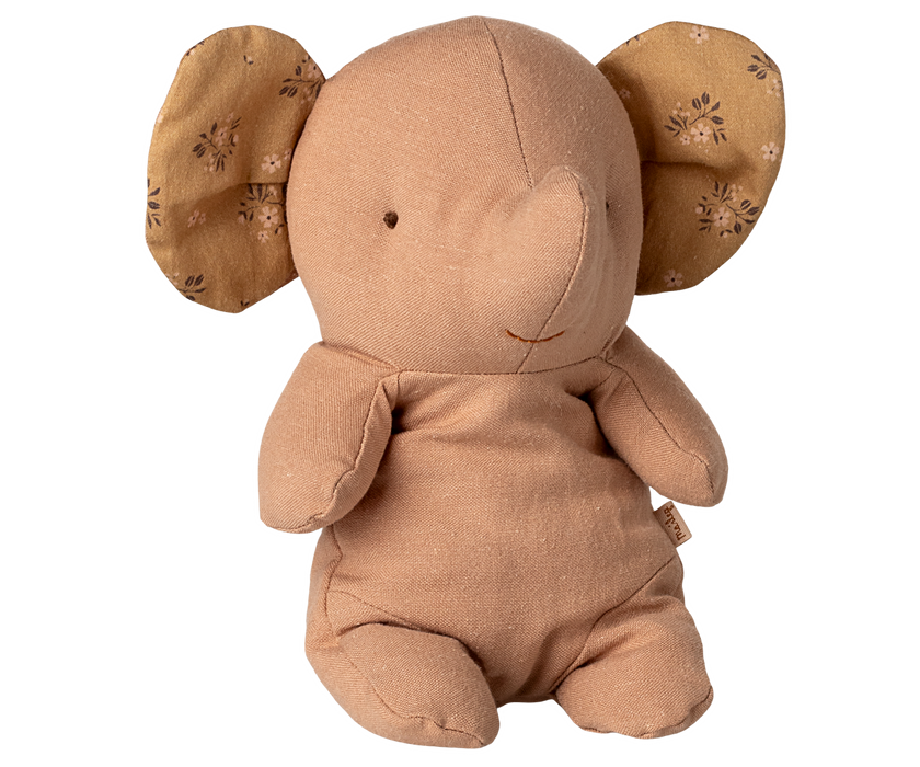 maileg small elephant plushy - powder