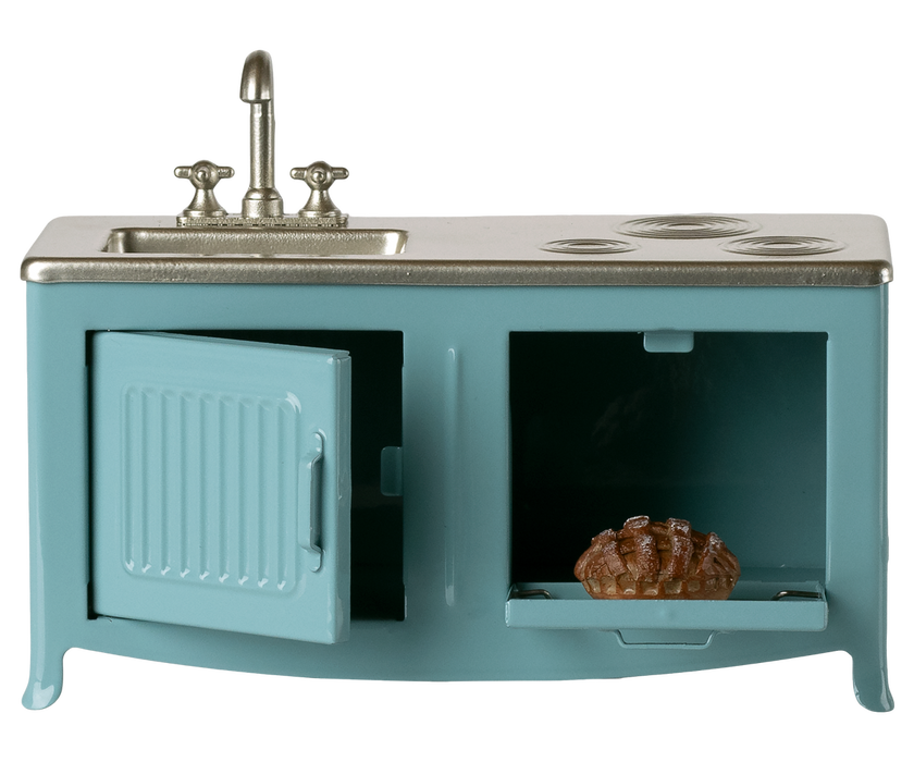 maileg kitchen, blue