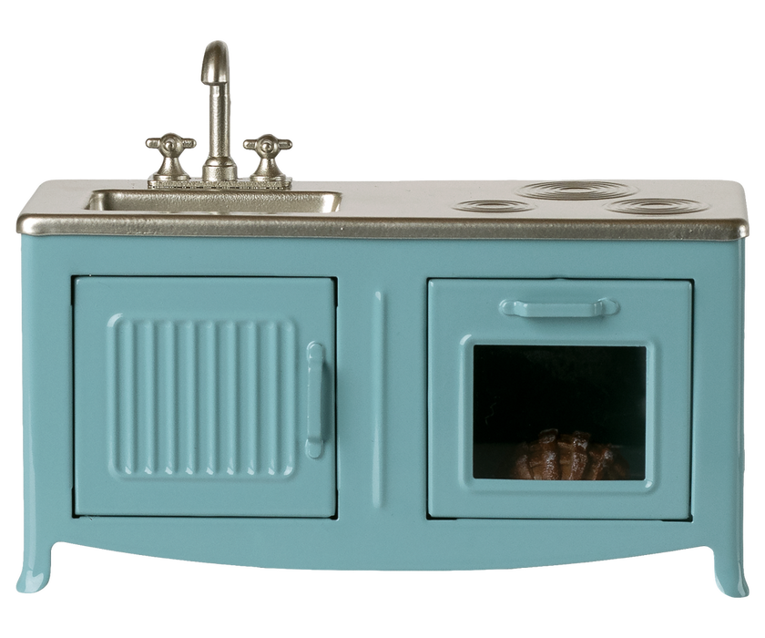 maileg kitchen, blue