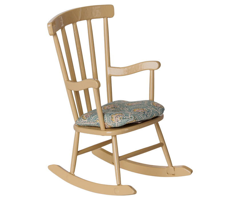 maileg rocking chair, wheat