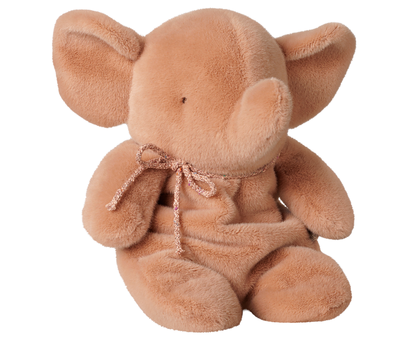 maileg small elephant plushy - vintage rose