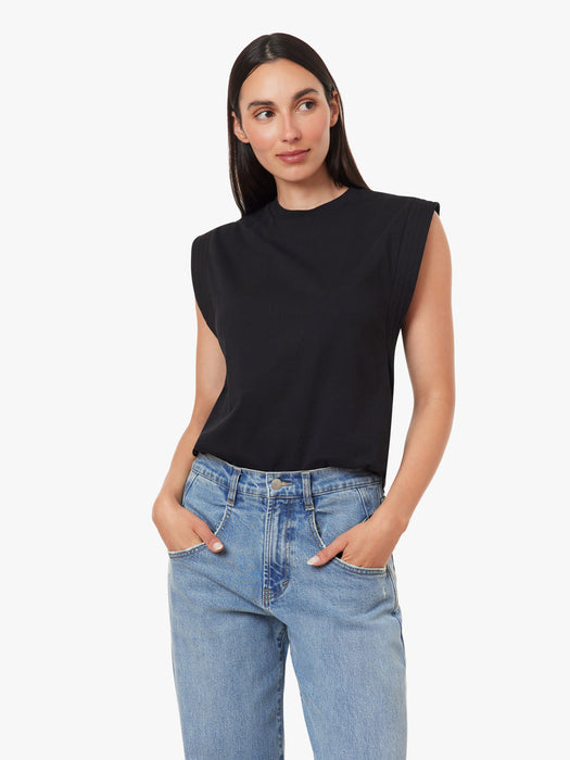 the noa tee - jet black