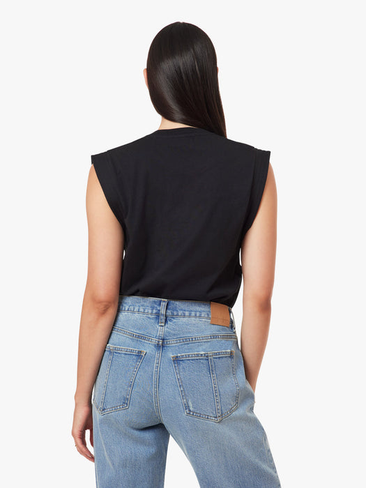 the noa tee - jet black