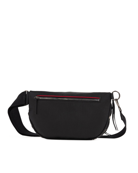 HAMMIT charles crossbody large in black/gunmetal