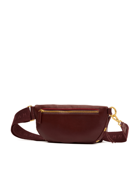 HAMMITT charles crossbody medium in cherrywood pebble