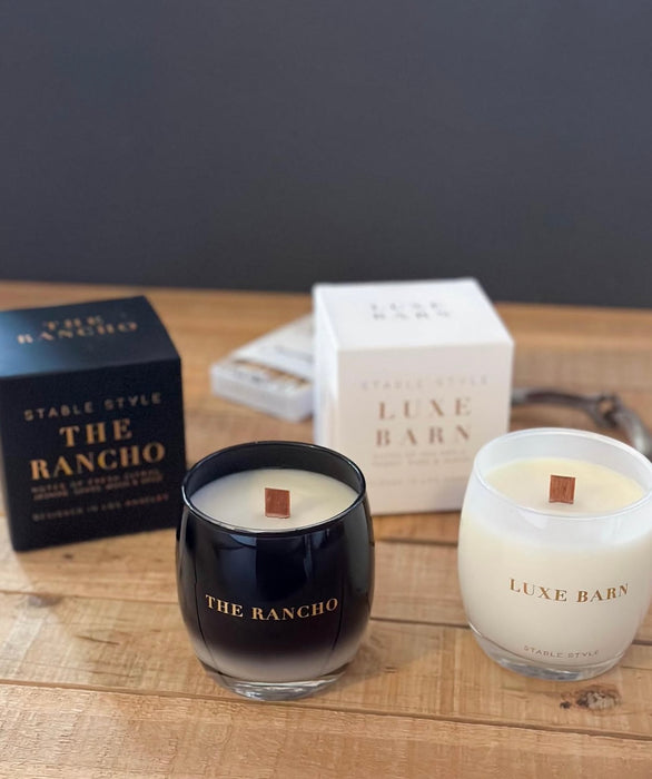 the rancho soy wax candle