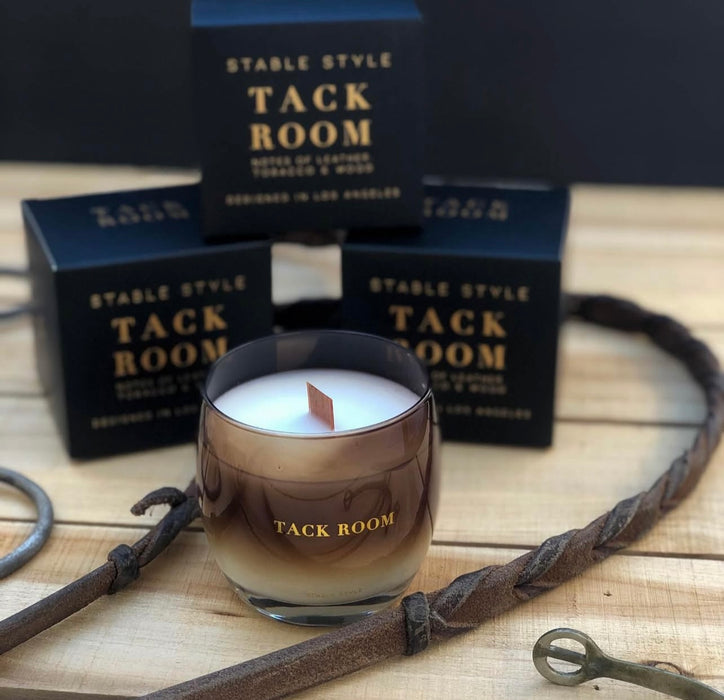 tack room soy wax candle