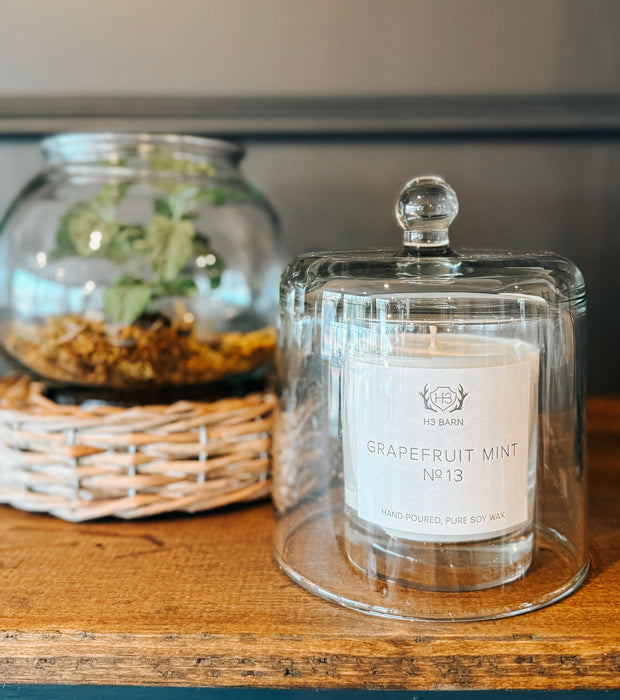 h3 barn candle - grapefruit mint no. 13