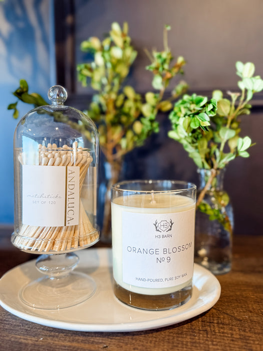 h3 barn candle - orange blossom no. 9
