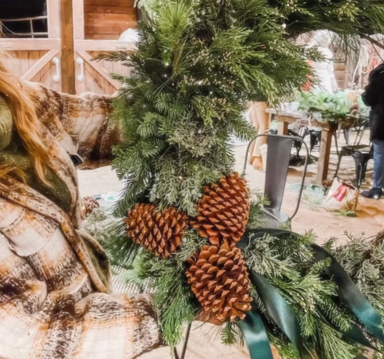H3 BARN HOLIDAY WREATH WORKSHOP