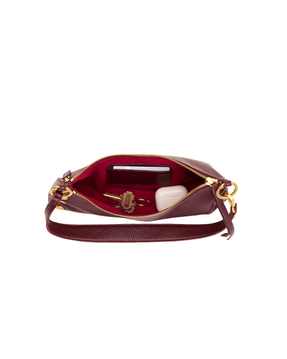 HAMMITT kyle small in cherrywood pebble