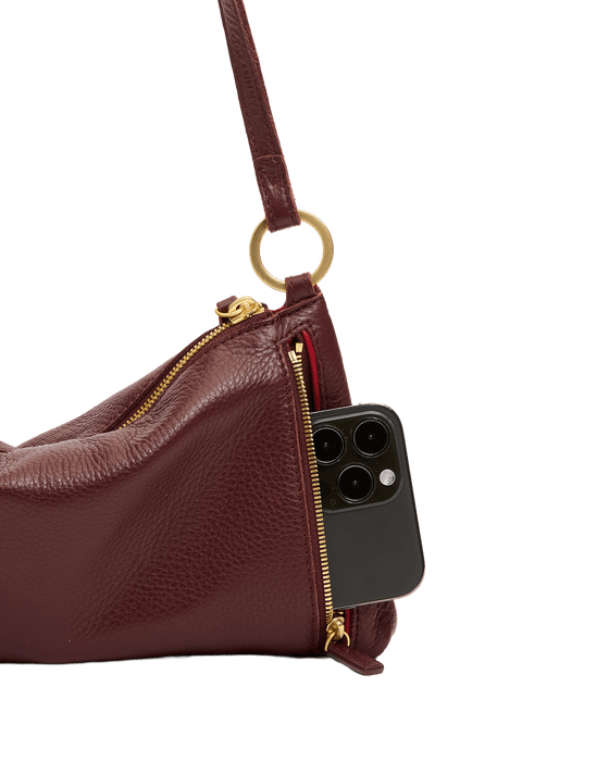 HAMMITT kyle small in cherrywood pebble