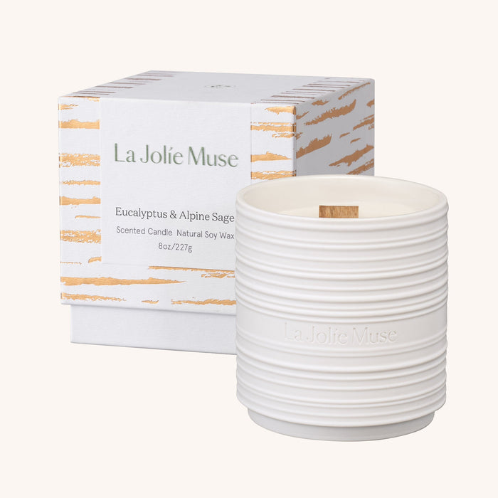 eucalyptus + alpine sage candle