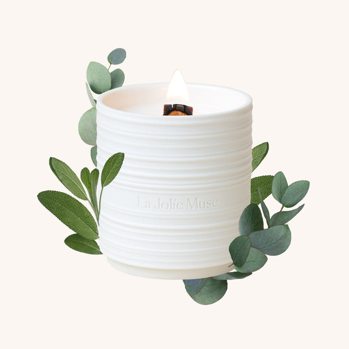 eucalyptus + alpine sage candle