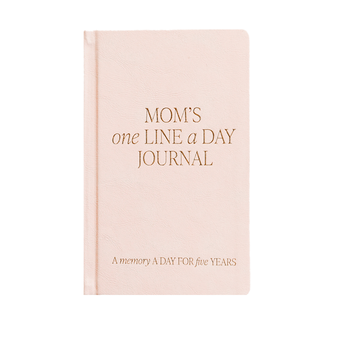 Mom's "One Line a Day" Leather Journal