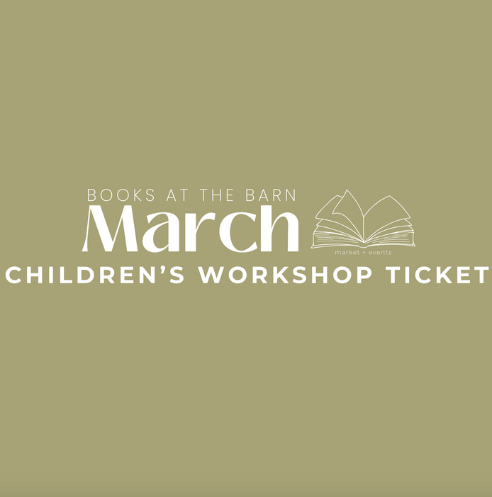 Books at the Barn Workshop Ticket - March 13